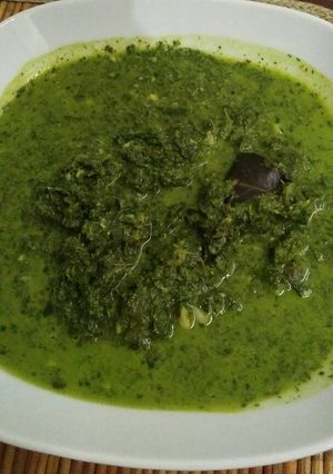 Foto resep Daun Ubi Tumbuk