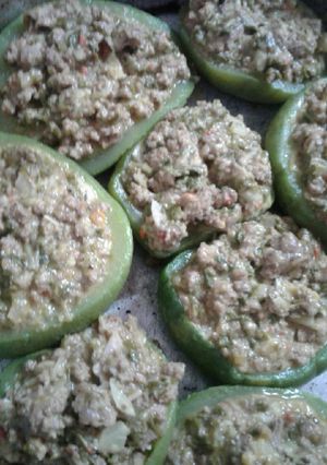 Una foto de Zapallitos rellenos