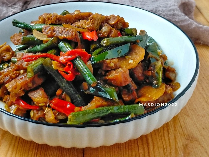 Cara Gampang Membikin Resep Tumis Tempe Kacang Panjang yang Menggugah Selera Anti Ribet, Lezat
