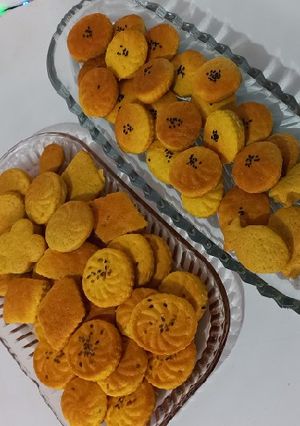 عکسی از دستور کلوچه با یک خمیر سه مدل خوشمزه