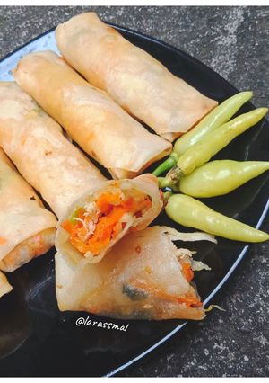 Foto resep 28. Lumpia Wortel Ayam