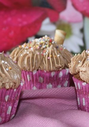 Foto principal de Cupcake de crema de chocolate