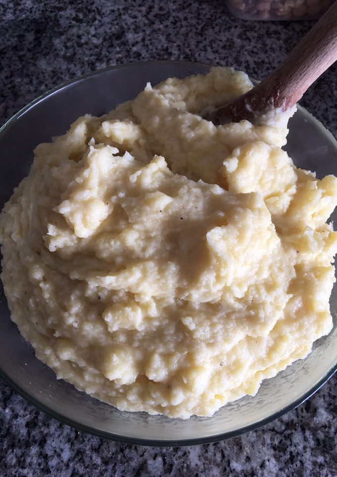 Una foto de Puré de patatas casero
