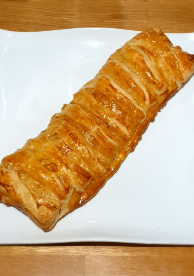 Una foto de Trenza de membrillo y queso de cabra