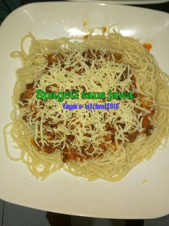 Foto resep Spageti saus jawa