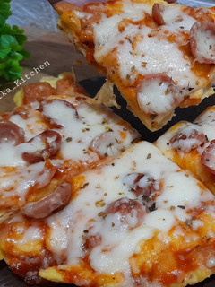 Foto resep Pizza roti tawar