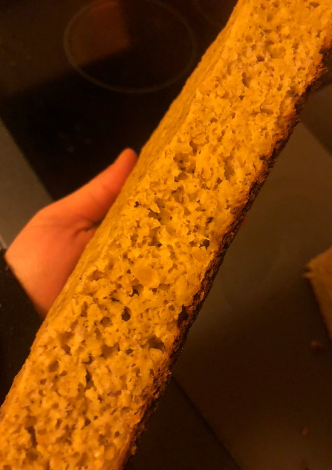 Una foto de Bizcocho de Plátano dulce (Sin azúcar / Low Carb)