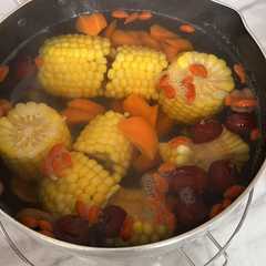 Sup jagung sehat vegetarian রেসিপির প্রধান ছবি