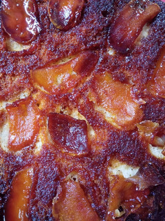 Una foto de Torta de manzana invertida