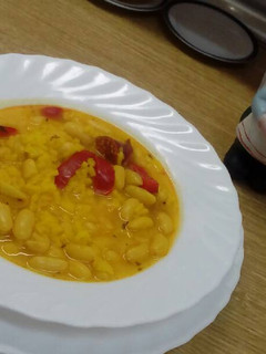 Una foto de Guiso de arroz con habichuelas