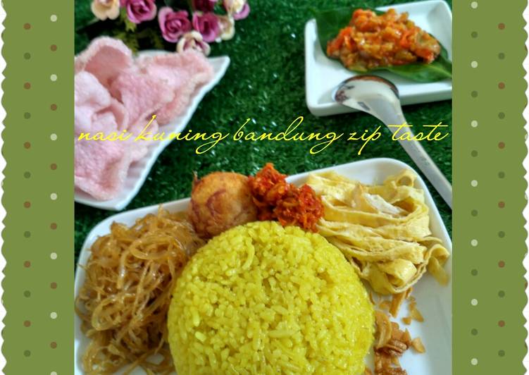 Rahasia Membuat Nasi Kuning Bandung, Lezat Sekali