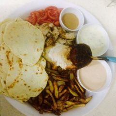 Ala czen shawarma It's homemade A picture of Ala czen shawarma It's homemade