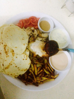 A picture of Ala czen shawarma It's homemade