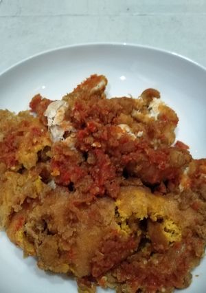 Foto resep 25. Ayam Geprek Sambal Bawang