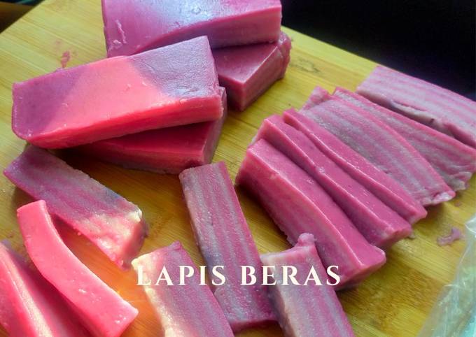 Cara bikin Kue Lapis Beras Cara bikin Kue Lapis Beras