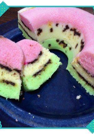 Foto resep Bolu Pelangi pake susu