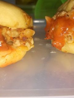 Foto resep Burger Mini Tempe kekinian