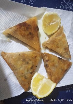 Une photo de Samoussa à la viande de dinde