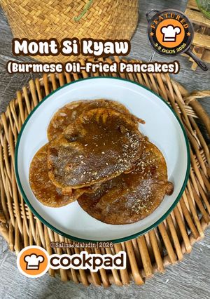 Gambar Mont Si Kyaw - Burmese Oil-Fried Pancakes 🇲🇲