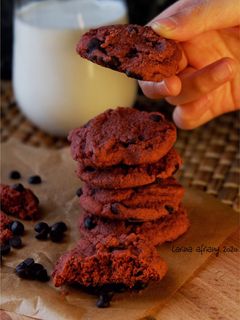 Foto resep Chewy red velvet cookies