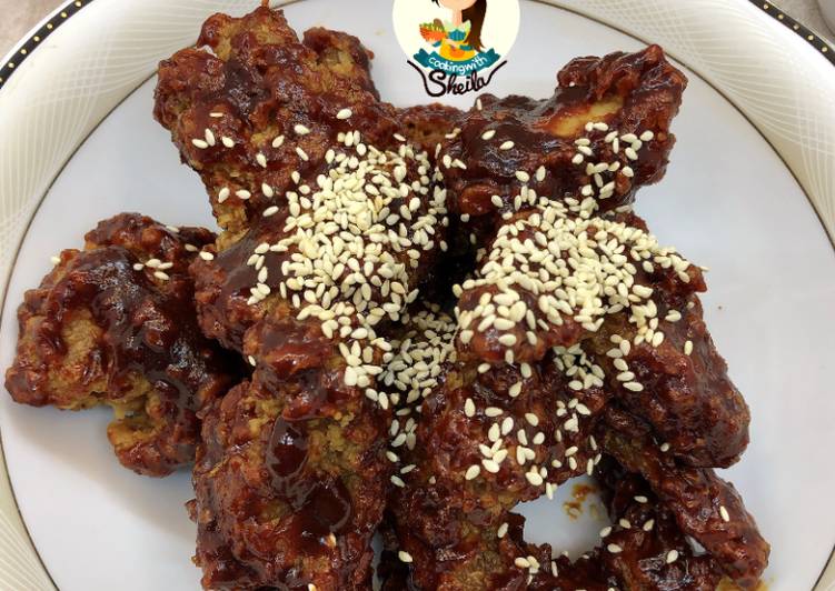 Bumbu Spicy Korean Fried Chicken | Cara Masak Spicy Korean Fried Chicken Yang Enak Dan Lezat