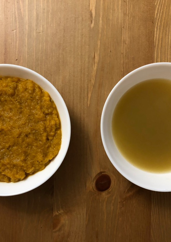 Una foto de Caldo y crema de verduras
