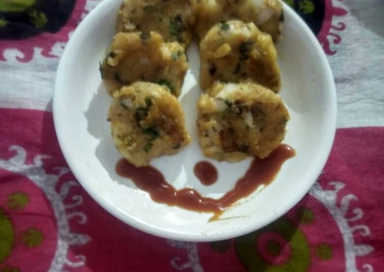 Recipe of Favorite Mix veg tikki