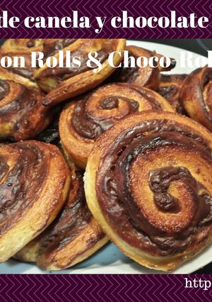 Foto principal de Rollitos de canela y chocolate paso a paso
