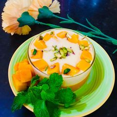 A picture of Mango rabdi.