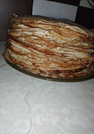 Egyszerű palacsinta tészta recept fotója