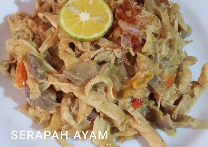 Resep Serapah ayam khas bali yang Bisa Manjain Lidah