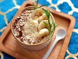🌸اوتمیل موز و بادام🌸