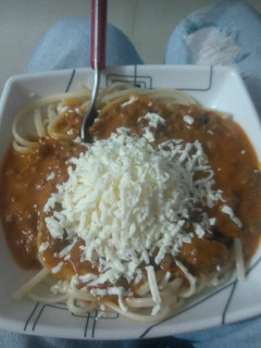 Una foto de Pasta en salsa criolla