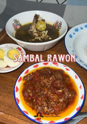 Foto resep Sambal Rawon pedas mantap !