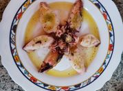 Una foto de calamares dieta