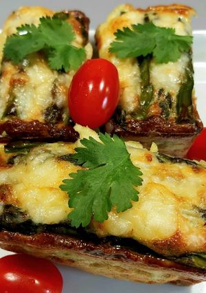 Une photo de Clafoutis aux asperges vertes