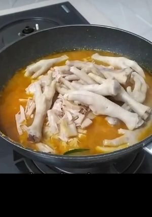 Foto resep Gulai nangka ceker
