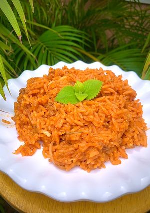 Jollof Rice ainihin hoton girkin