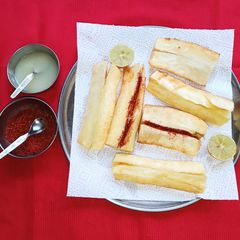 A picture of Fried Masala Cassava.