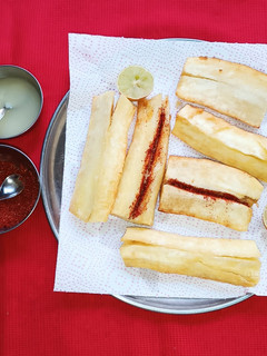 A picture of Fried Masala Cassava.