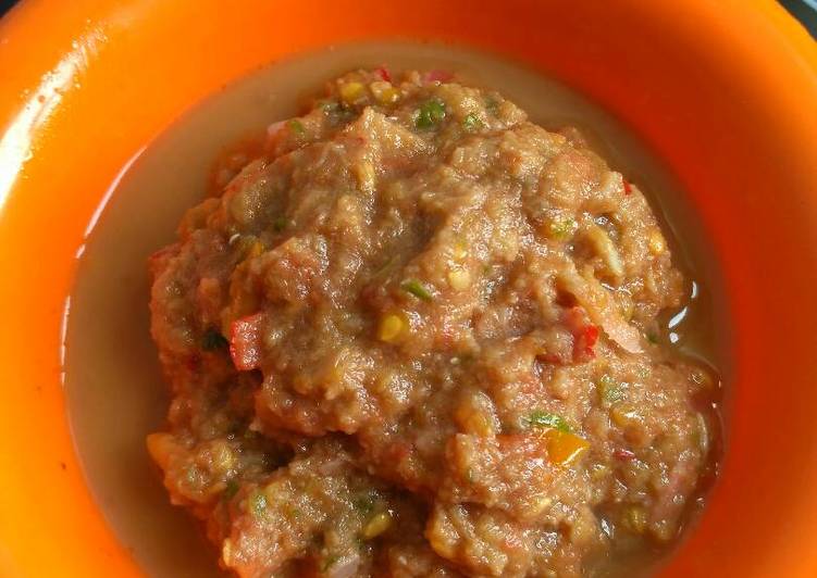 Sambel honje/kecombrang wangi