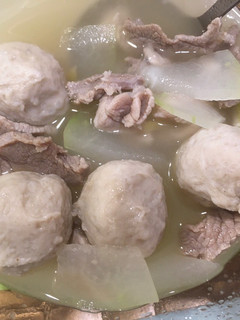 冬瓜肉片虱目魚丸湯 的食譜成品照片