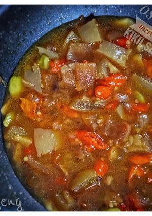 Foto resep Oseng Mercon Kikil Sapi