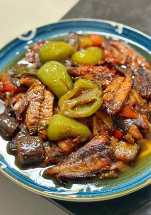 Foto resep Oseng Tongkol Terong Cabe Gendot