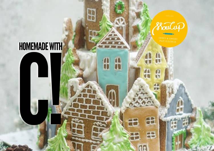 Recipe: Yummy Homemade Gingerbread House