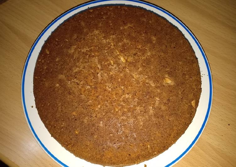 Orange cassava oat cake
