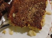 Una foto de souffle de choclo