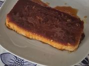 Una foto de flan de anis