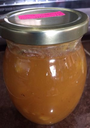 Una foto de Mermelada piña-habanero