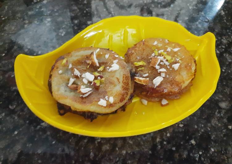 How to Make Homemade Gulab Jamun pancake